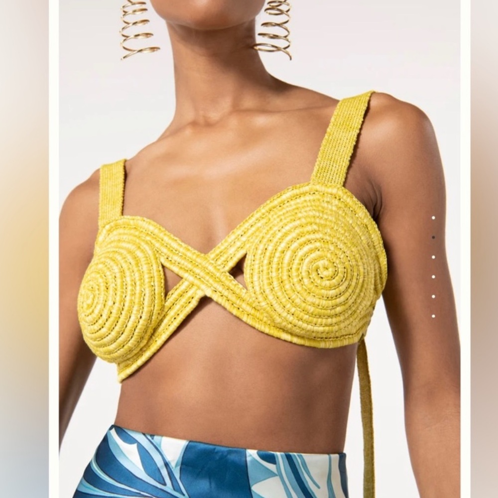 Cult Gaia Gabi Crochet Top XS - use one